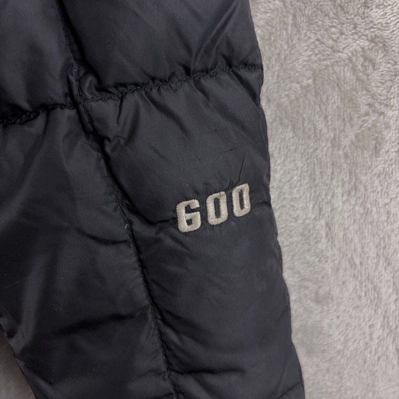 The North Face 600 Puffer Jacket Womens Size XS Black Goose Down Insulated Coat - Picture 4 of 10